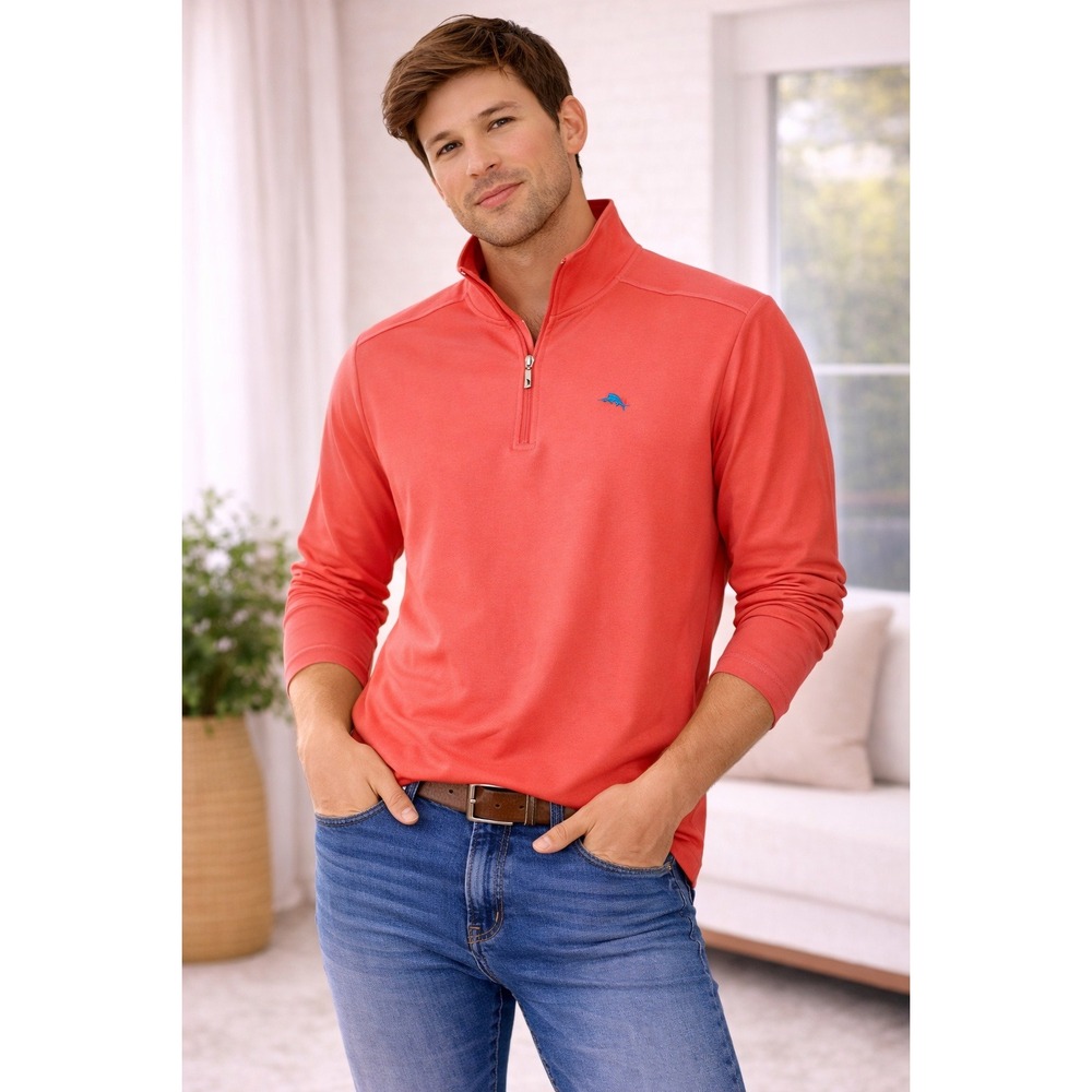 Tommy Bahama- Coral Pullover Size‎ XL